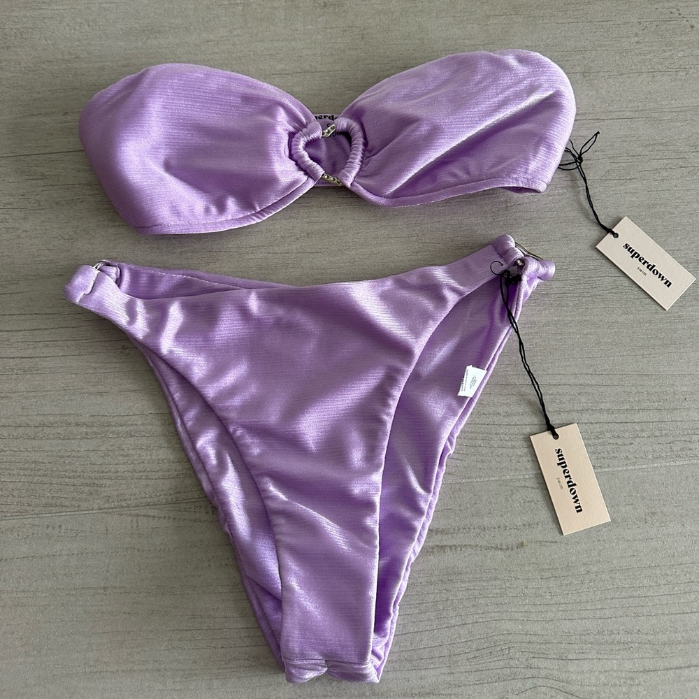Superdown purple bikini - Picture 2 of 4